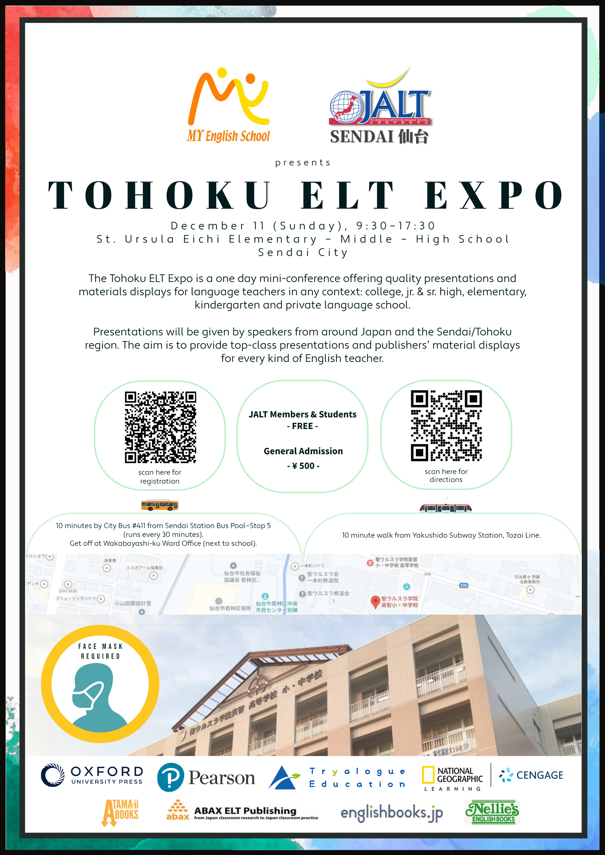 Tohoku ELT Expo 2022 Poster