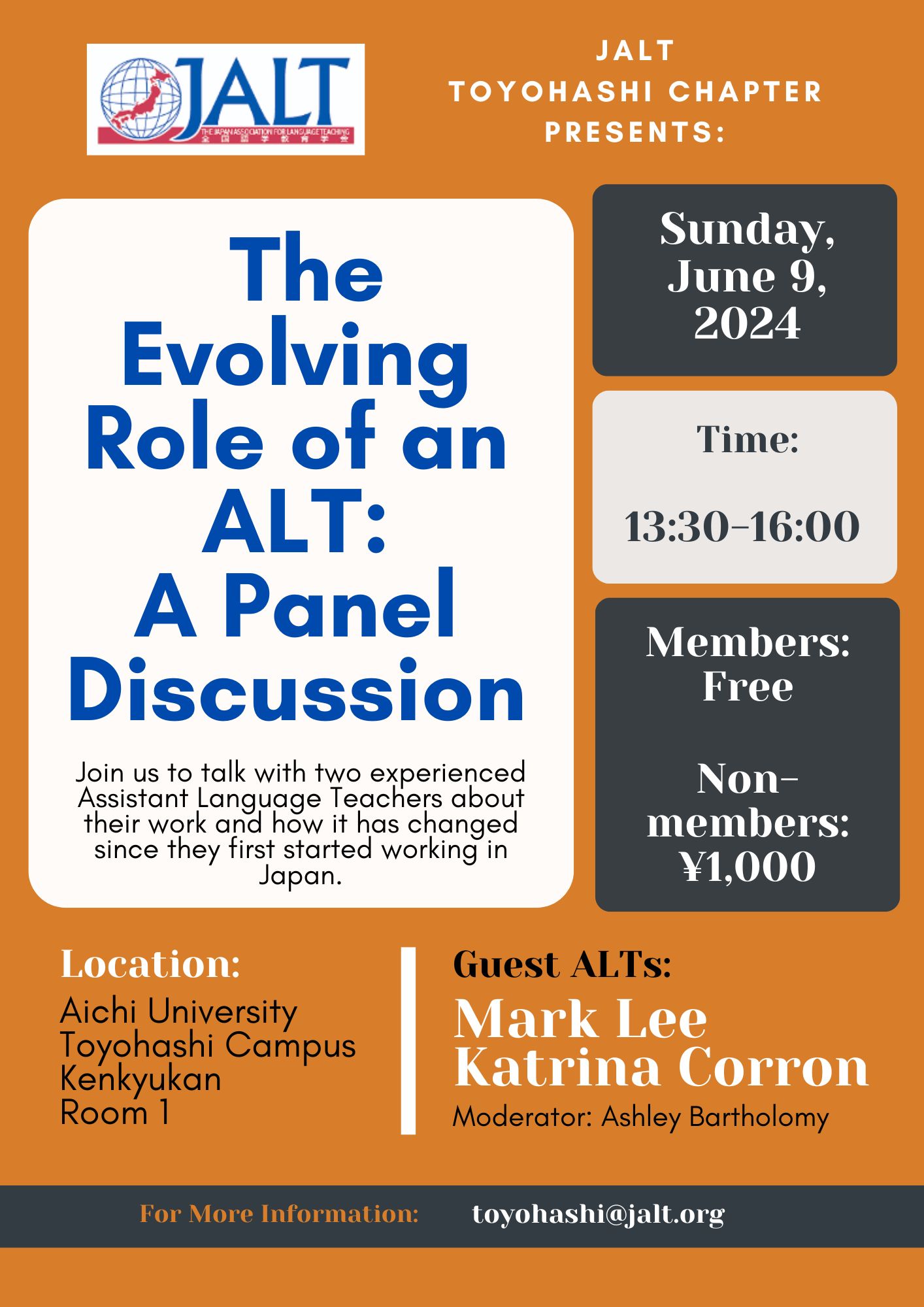 June 9 2024 JALT Meeting Poster