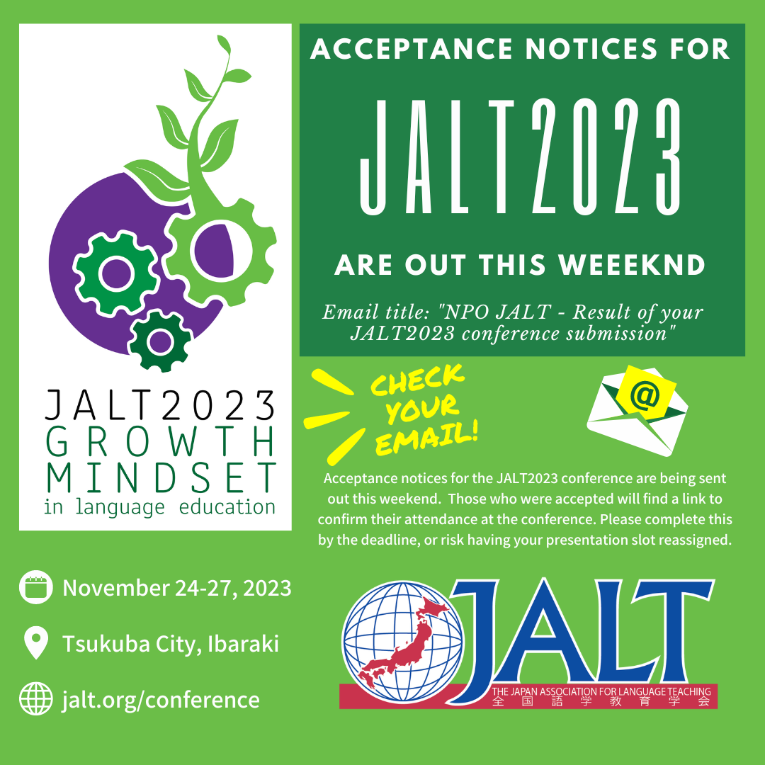 Acceptance notices