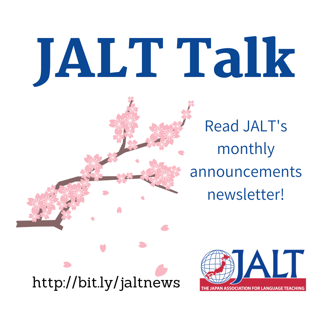 JALT Talk newsletter image