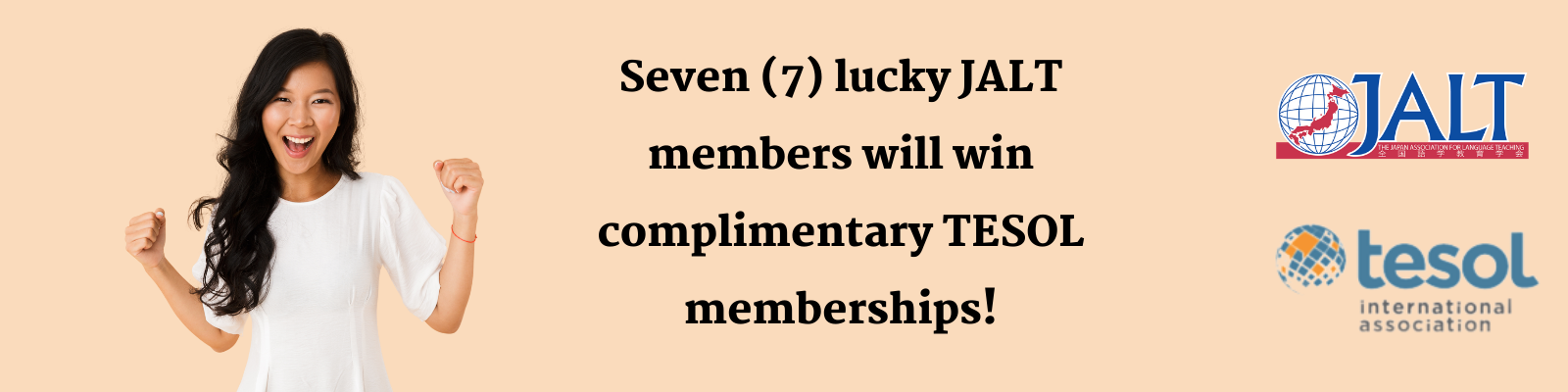 Seven lucky winners